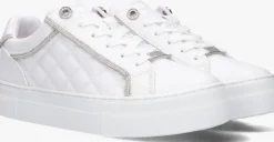 witte guess lage sneakers gratea