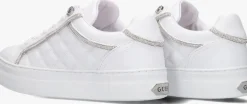 witte guess lage sneakers gratea