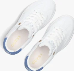 witte guess lage sneakers swole