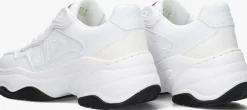 witte guess lage sneakers hapyy