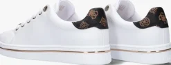 witte guess lage sneakers stasey
