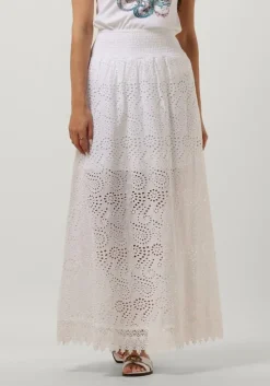 witte guess maxirok sangallo rafa long skirt