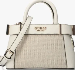 witte guess schoudertas anadela mini satchel