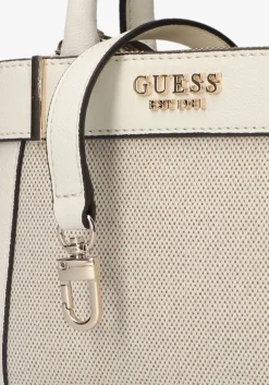 witte guess schoudertas anadela mini satchel