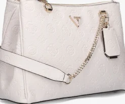 witte guess schoudertas cresidia status