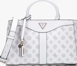 witte guess schoudertas dorys luxury sathel