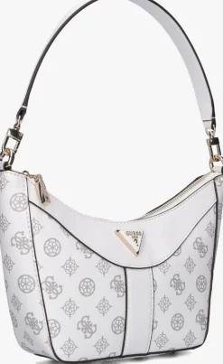 witte guess schoudertas dorys shoulder bag