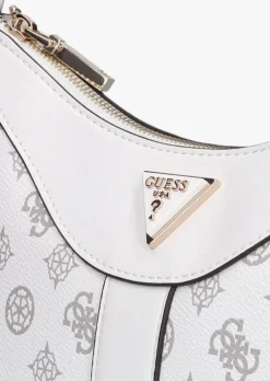 witte guess schoudertas dorys shoulder bag