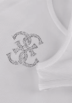 witte guess top sl round neck gwendalina top