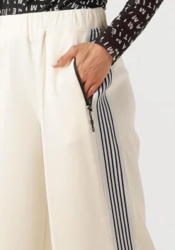 witte haute l'amitié joggingbroek baggy track tall pants