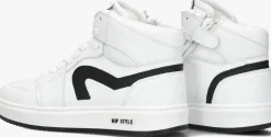 witte hip hoge sneakers h1965