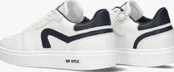 witte hip lage sneakers h1015