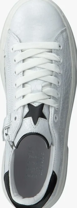witte hip lage sneakers h1279
