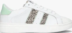 witte hip lage sneakers h1610