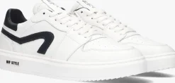witte hip lage sneakers h1015