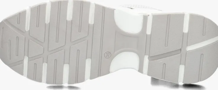 witte hip lage sneakers h1255