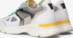 witte hip lage sneakers h1682