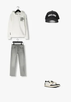 witte hip lage sneakers h1015