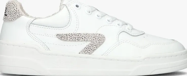 witte hub lage sneakers court-z