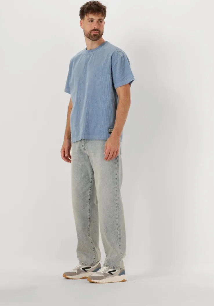 witte hub lage sneakers glide