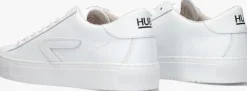 witte hub lage sneakers hook-z