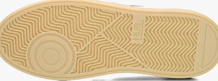 witte hub lage sneakers matchpoint