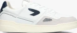 witte hub lage sneakers matchpoint