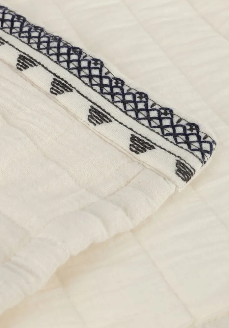 witte indian blue jeans gilet sleeveless embroidery vest