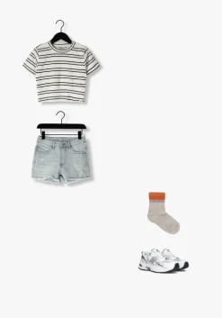 witte indian blue jeans top drawstring t-shirt stripe