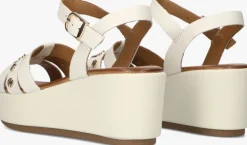 witte inuovo sandalen met hak 123124