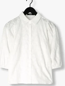 witte jansen amsterdam blouses ouma blouse wfe 722 3/4 puffed sleeve