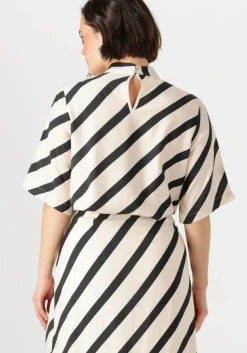 witte jansen amsterdam blouses teddie blouse bs 116 short sleeve high neck