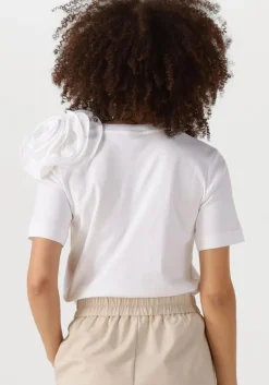 witte jansen amsterdam t-shirt roxy t-shirt co 105 short slv flower detail