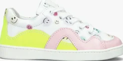 witte jochie & freaks lage sneakers zoe