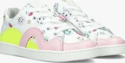 witte jochie & freaks lage sneakers zoe
