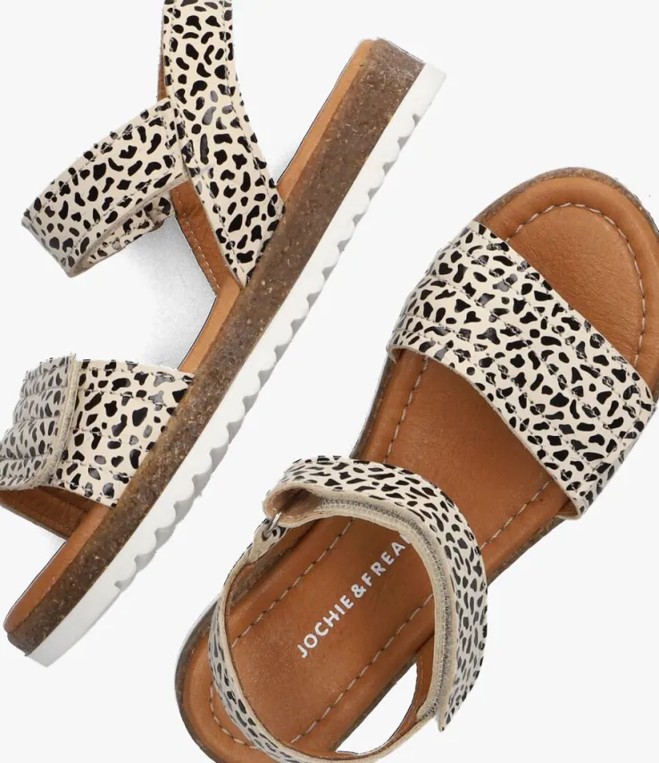 witte jochie & freaks platte sandalen daisy