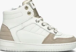witte koel4kids hoge sneakers 23m005