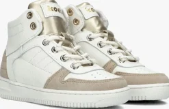 witte koel4kids hoge sneakers 23m005