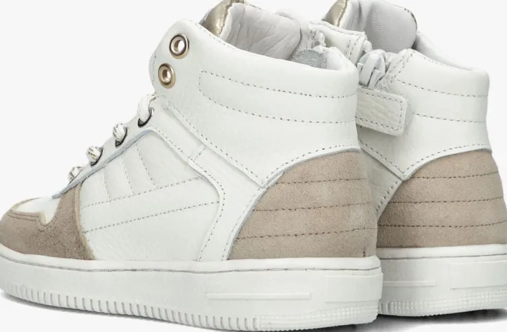 witte koel4kids hoge sneakers 23m005