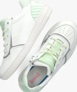 witte koel4kids lage sneakers 23m003
