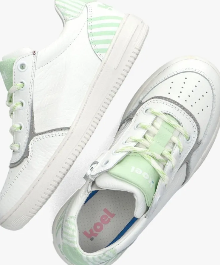 witte koel4kids lage sneakers 23m003