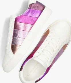 witte kurt geiger london lage sneakers lane stripe