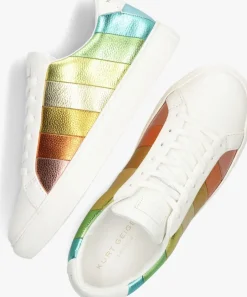 witte kurt geiger london lage sneakers lane stripe