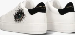 witte kurt geiger london lage sneakers laney eye