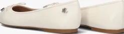 witte lauren ralph lauren ballerina's jayna flats ballet