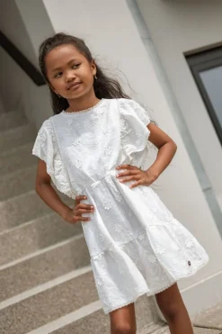 witte like flo mini jurk madelief dress