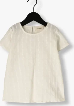 witte lil' atelier blouses nmfjazelle ss loose shirt lil