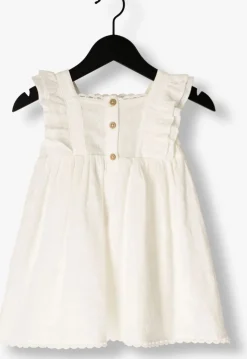 witte lil' atelier mini jurk nmffiola sl dress lil