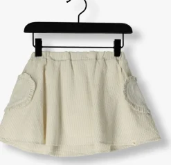 witte lil' atelier minirok nmffolly loose skirt lil