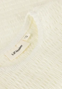 witte lil' atelier t-shirt nmfjacoba ss short slim top lil